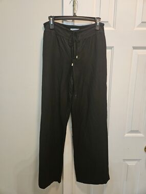 Calvin Klein Black Women's Drawstring Pants